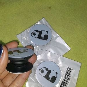 Phone Holder Pack Of 1  ( pop socket panda )