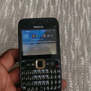 Nokia E 63 Working Condition But Half Display