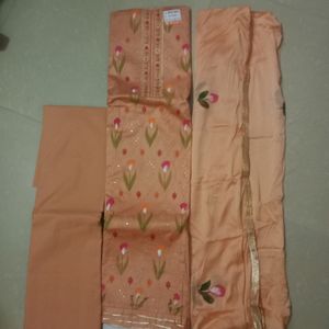 Unstitched Kurta Set