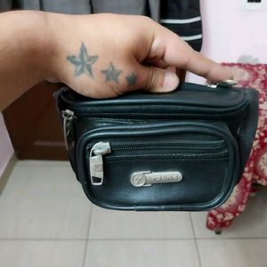 Waist Bag <"Genuine Leather100%"> For BOTH