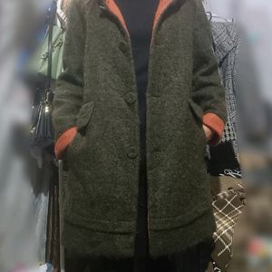 Imported Olive Green Coat