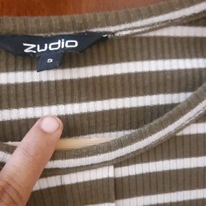 Zudio Ribbed Tee (New WITHOUT Tag)