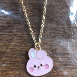 BTS Jungkook BT21 Cooky Pendant Chain