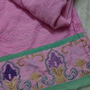 Pink salwar suit