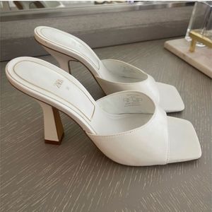 White Zara Heel