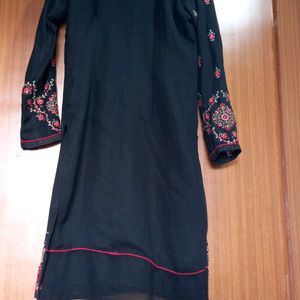 Black Kurta Set