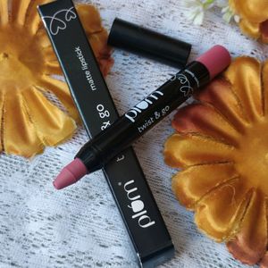 COMBO OF 3 PLUM Twist&Go Matte LipstickLightweight