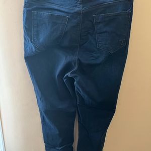 Women Navy Blue Jeans