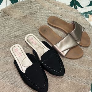 PAIR OF TWO FLATS