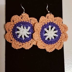 Combo Of 5pairs Crochet Earrings