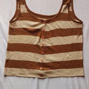 Sleeveless Crop Top