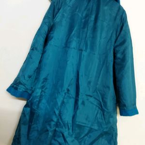 SEA GREEN OVERCOAT FOR FEMALES