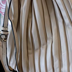 Zara Pleats Bucket Bag