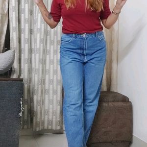 Bershka jeans 32/34 high waist