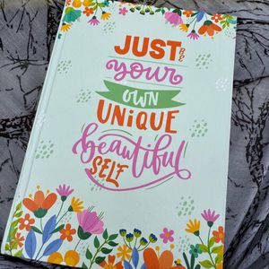 Floral Inspirational Journal Diary (book)