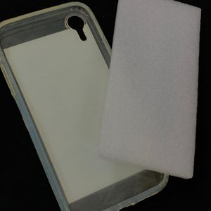 iPhone XR Silicon back ticket case