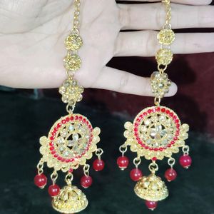 ♥️ Red Bridal Jewellery Set