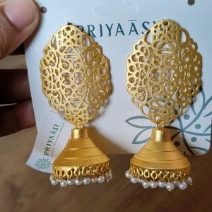 Brand New Gold Plated Drop Earrings