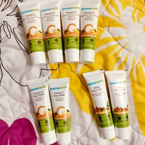 Mamaearth Facewash, Sunscreen ,Face Cream