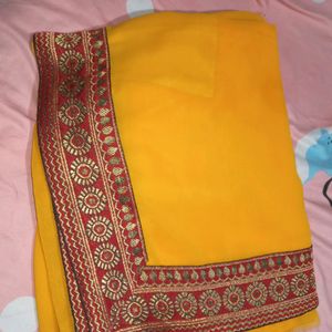 Saree For Haldi 😍