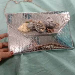 New Silver Clutch