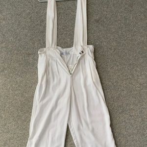 Unused ZARA Wide Leg Strapped Jumpsuit