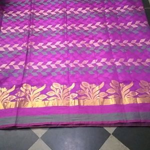 Chanderi Cotton Saree