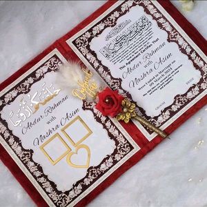 Nikah Nama Booklet