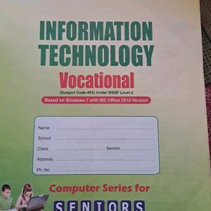 Class 10th- Information Technology Code No. 402 CBSE