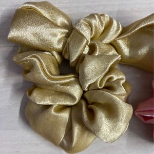 Soft Satin Scrunchies 2pc