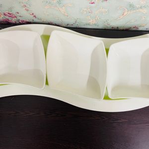 Cello Bowl And Tray Set