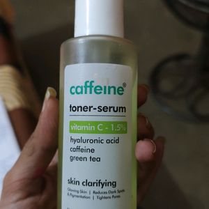 Mcaffeine Toner Serum VitC& Hyaluronic Acid