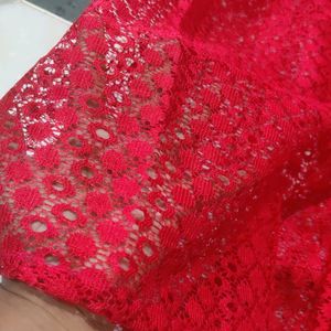 New ♥️ Red Net Skirt