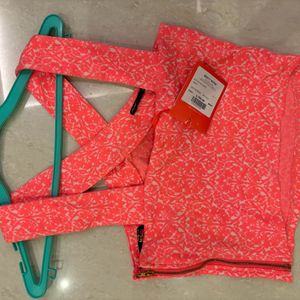 Fancy Pink Unique Spandex Blend Top