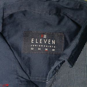 Stylish "Eleven" Printed Full Sleeves Small Shirt