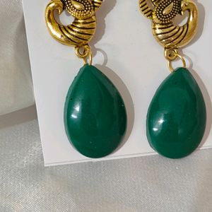 Peacock Earrings