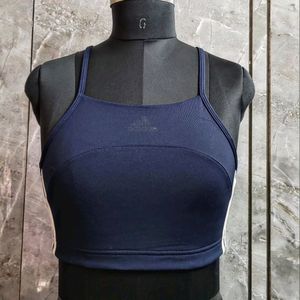 Blue ADIDAS sports Bra