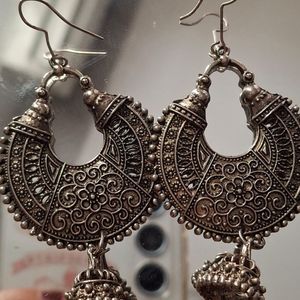 Chandbali Jhumkas