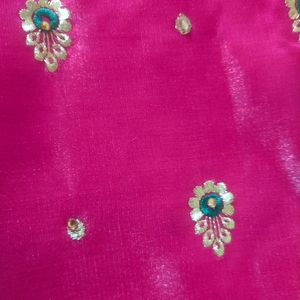 Heavy Banarasi Silk Saree With Blouse Piece