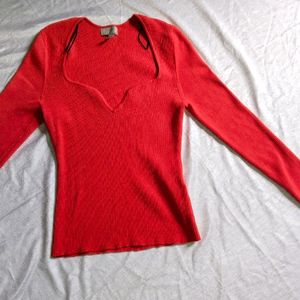 H&M Sweetheart Neck Top