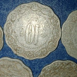 Indian Coins 10 Paisa