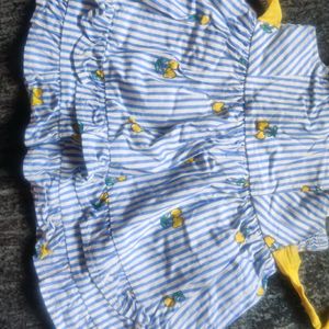 Unused Babygirl Frock 3-6 M