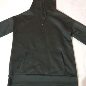 Black Hoodie Free Size