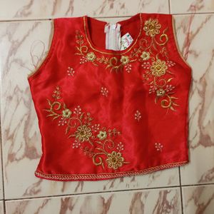 Traditional Choli For Girl Baby