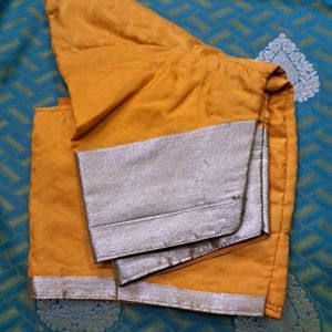 Embossed Pattu Saree