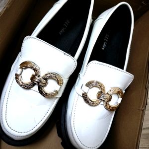 White Loafers