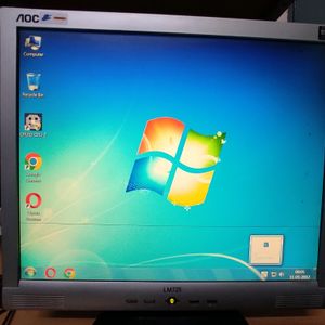 AOC LCD Monitors In Good Working Condition