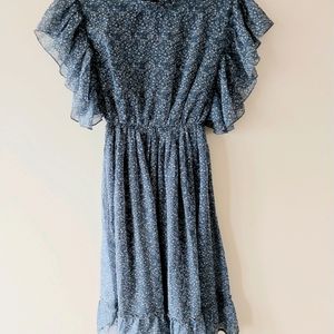 MINI FLARED DRESS