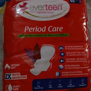 Everteen Sanitary Pads With Neem And Safflower