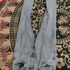 Men Grey Jeans 32 Inch